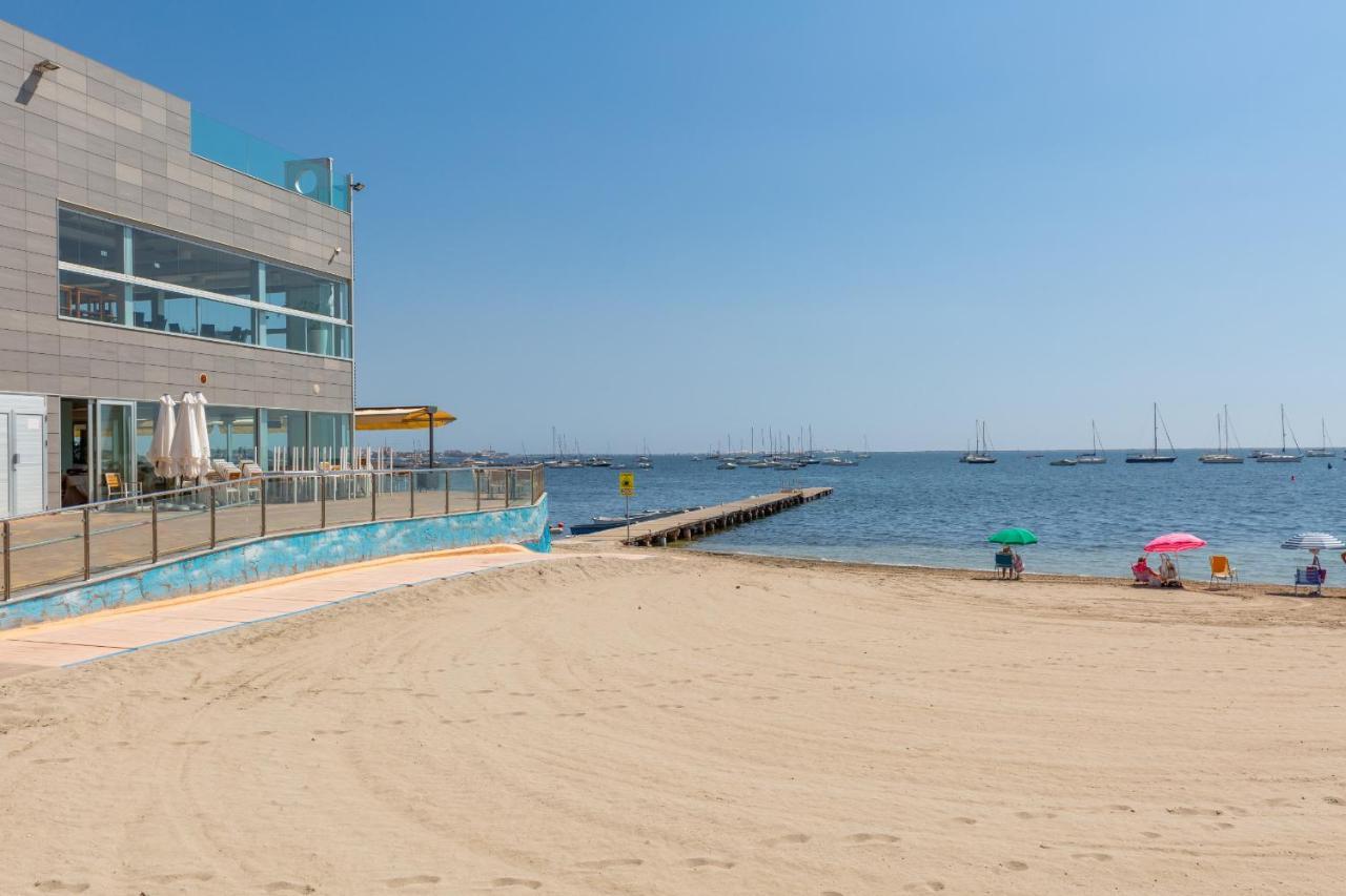 Ferienwohnung Ribera Beach/Wifi Santiago De La Ribera Exterior foto