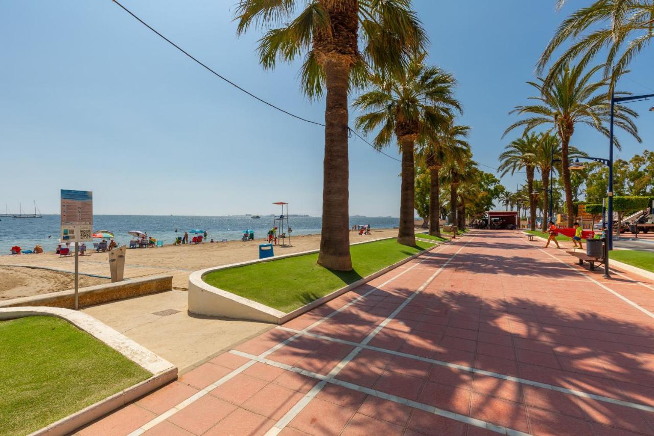 Ferienwohnung Ribera Beach/Wifi Santiago De La Ribera Exterior foto